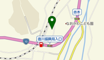 佐伯市直川振興局の地図画像