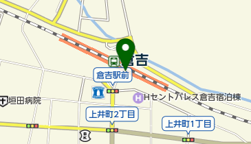 倉吉市エキパル倉吉行政サービスコーナーの地図画像