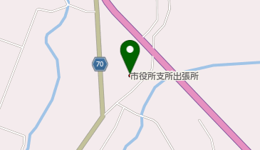 由利本荘市笹子出張所の地図画像