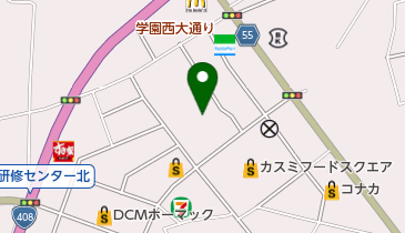 つくば市大穂窓口センターの地図画像