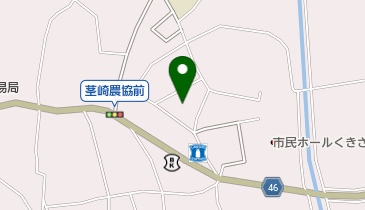 つくば市茎崎窓口センターの地図画像