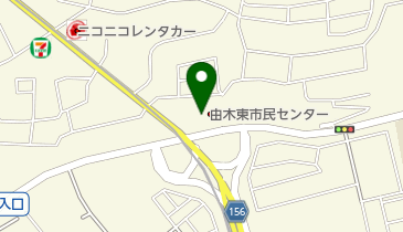 八王子市由木東事務所の地図画像