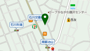 藤沢市六会市民センター石川分館の地図画像