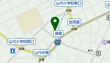 加賀市山代出張所の地図画像