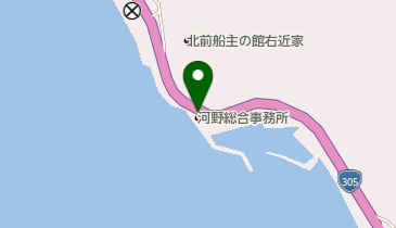 南条郡河野総合事務所の地図画像