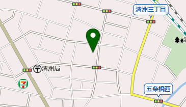 清須市清洲庁舎の地図画像