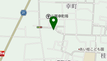 八尾市西郡出張所の地図画像