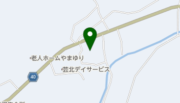 山美和出張所の地図画像