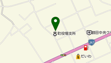 薩摩郡鶴田支所の地図画像