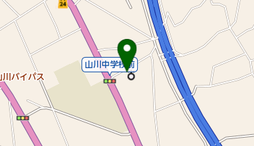 みやま市山川支所の地図画像
