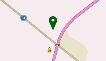 川上郡茶安別農村環境改善センターの地図画像