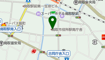 鳥取市駅南庁舎の地図画像