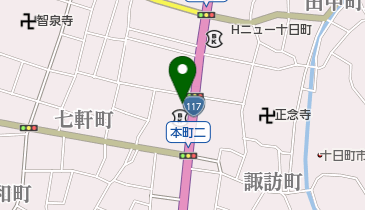 十日町市本町分庁舎の地図画像