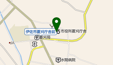 伊佐市菱刈庁舎の地図画像