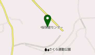 つくば市桜窓口センターの地図画像
