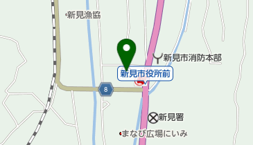 新見市新見支局の地図画像