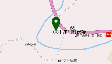 吉野郡十津川(村)の地図画像