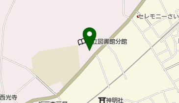 坂戸市大家出張所の地図画像