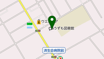 神栖市うずも行政サービスコーナーの地図画像