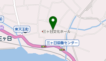 浜松市三ヶ日協働センターの地図画像