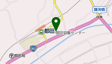 浜松市都田協働センターの地図画像