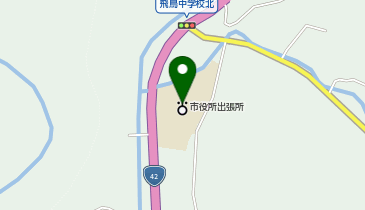 熊野市飛鳥出張所の地図画像