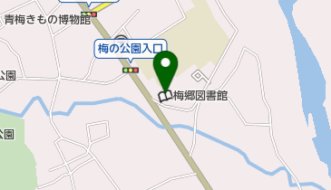 青梅市梅郷出張所の地図画像