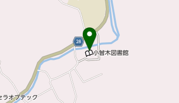 青梅市小曾木出張所の地図画像