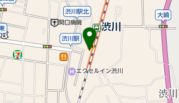 JR東日本 渋川駅みどりの窓口の地図画像