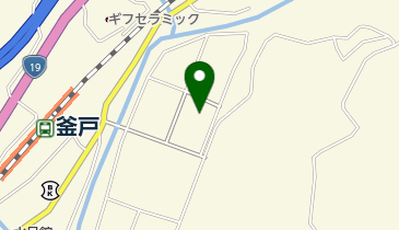 瑞浪市釜戸コミュニティーセンターの地図画像