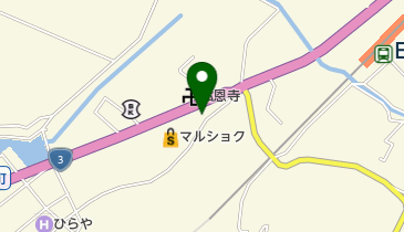 八代市日奈久出張所の地図画像