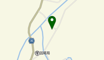 佐伯市因尾出張所の地図画像