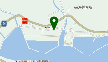 天草市深海出張所の地図画像