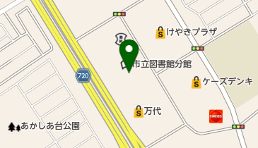 三田市ウッディタウンサービスコーナーの地図画像