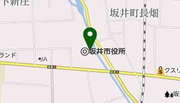 坂井市坂井総合支所の地図画像