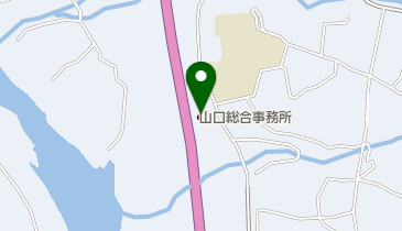 中津川市山口総合事務所の地図画像