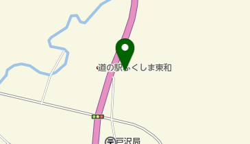 二本松市戸沢住民センターの地図画像