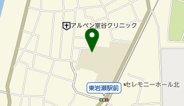 富山市岩瀬地区センターの地図画像