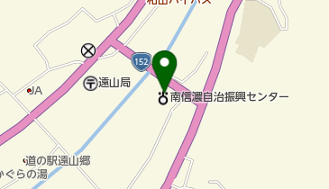 飯田市南信濃自治振興センターの地図画像