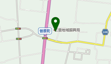 松阪市三雲地域振興局の地図画像