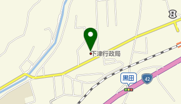 海南市下津行政局の地図画像