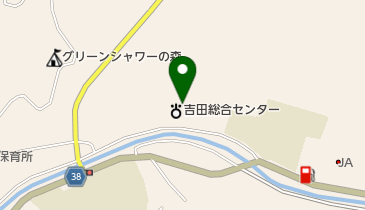 雲南市吉田総合センターの地図画像