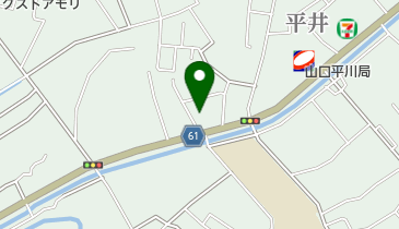 山口市平川地域交流センターの地図画像