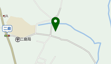 山口市二島地域交流センターの地図画像