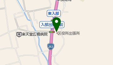 福岡市入部出張所の地図画像