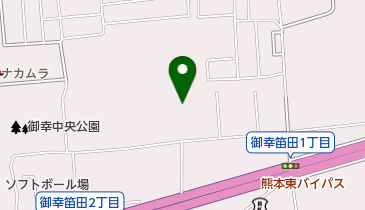 熊本市幸田総合出張所の地図画像