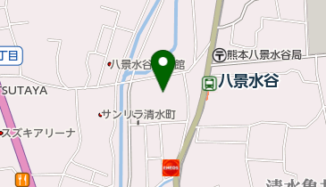 熊本市清水総合出張所の地図画像