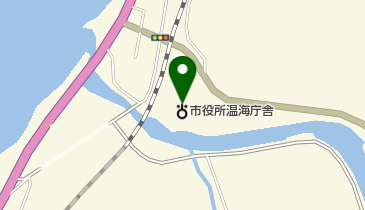 鶴岡市温海庁舎の地図画像