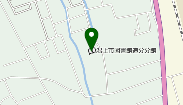 潟上市追分出張所の地図画像