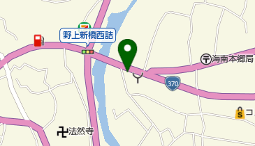 海南市野上支所の地図画像